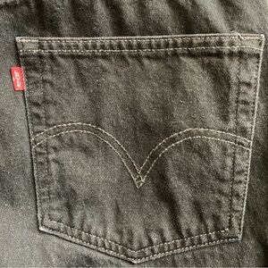 Levi’s 501 Black Button Fly Jeans 32x33 Cotton